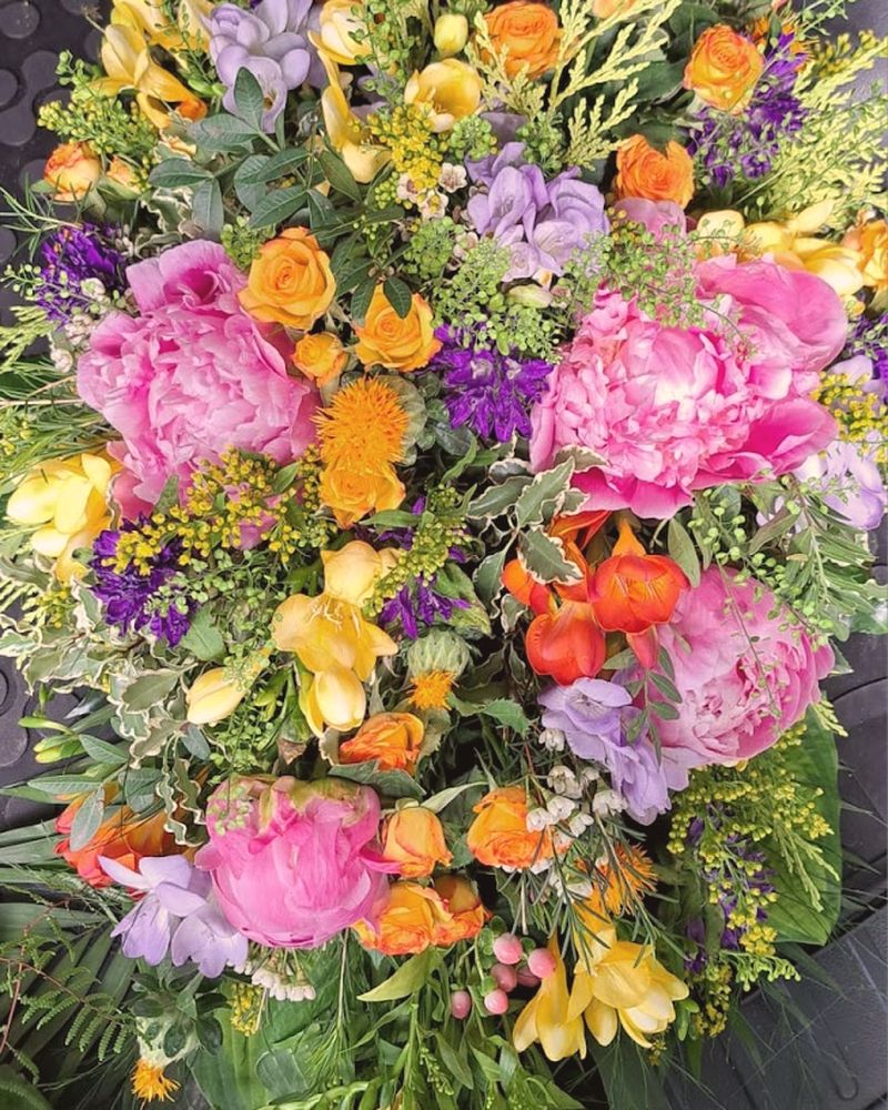 Bunter Sommerstrauß – Blumenbiene Kaulsdorf